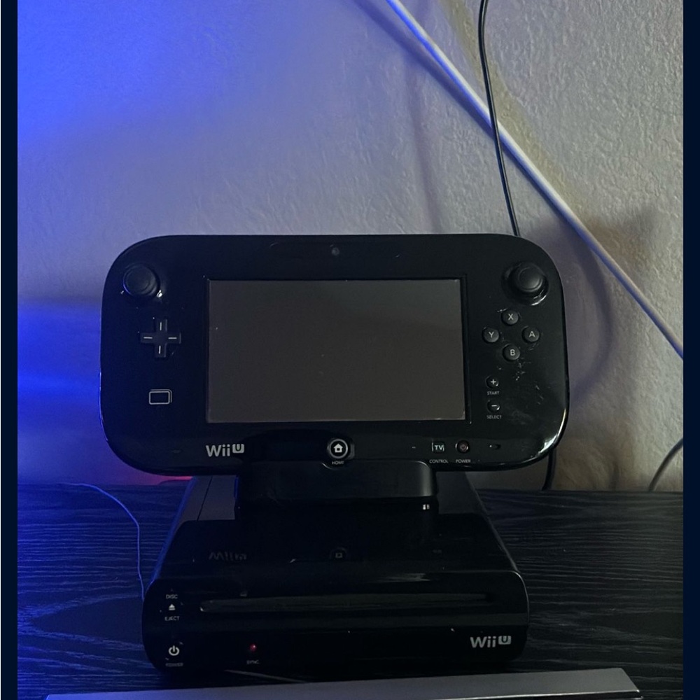 Nintendo Wii U Console in Black